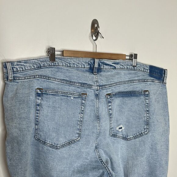 Abercrombie & Fitch Ankle Straight Ultra High Rise Curve Love Womens Plus 24 - Picture 4 of 6